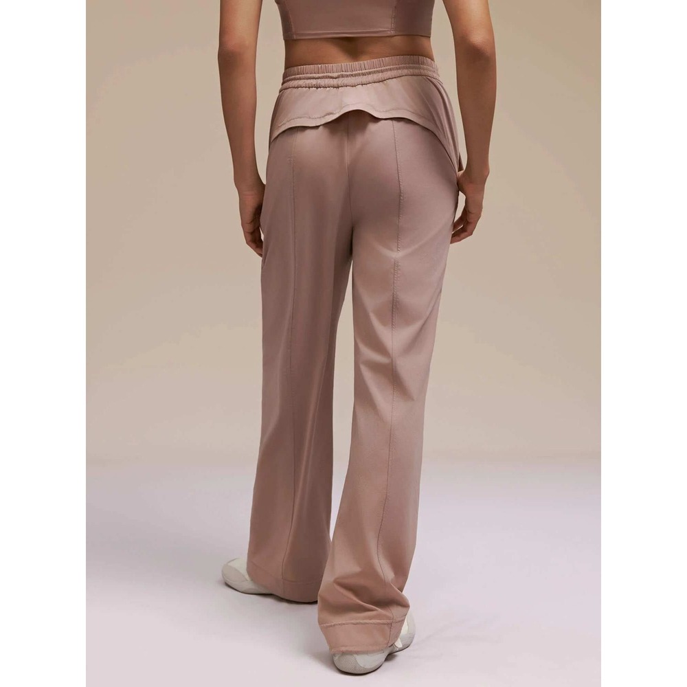 Brand-new, NEIWAI Active Wide Leg Pants Ventilated Back Dusty Rose Size XS